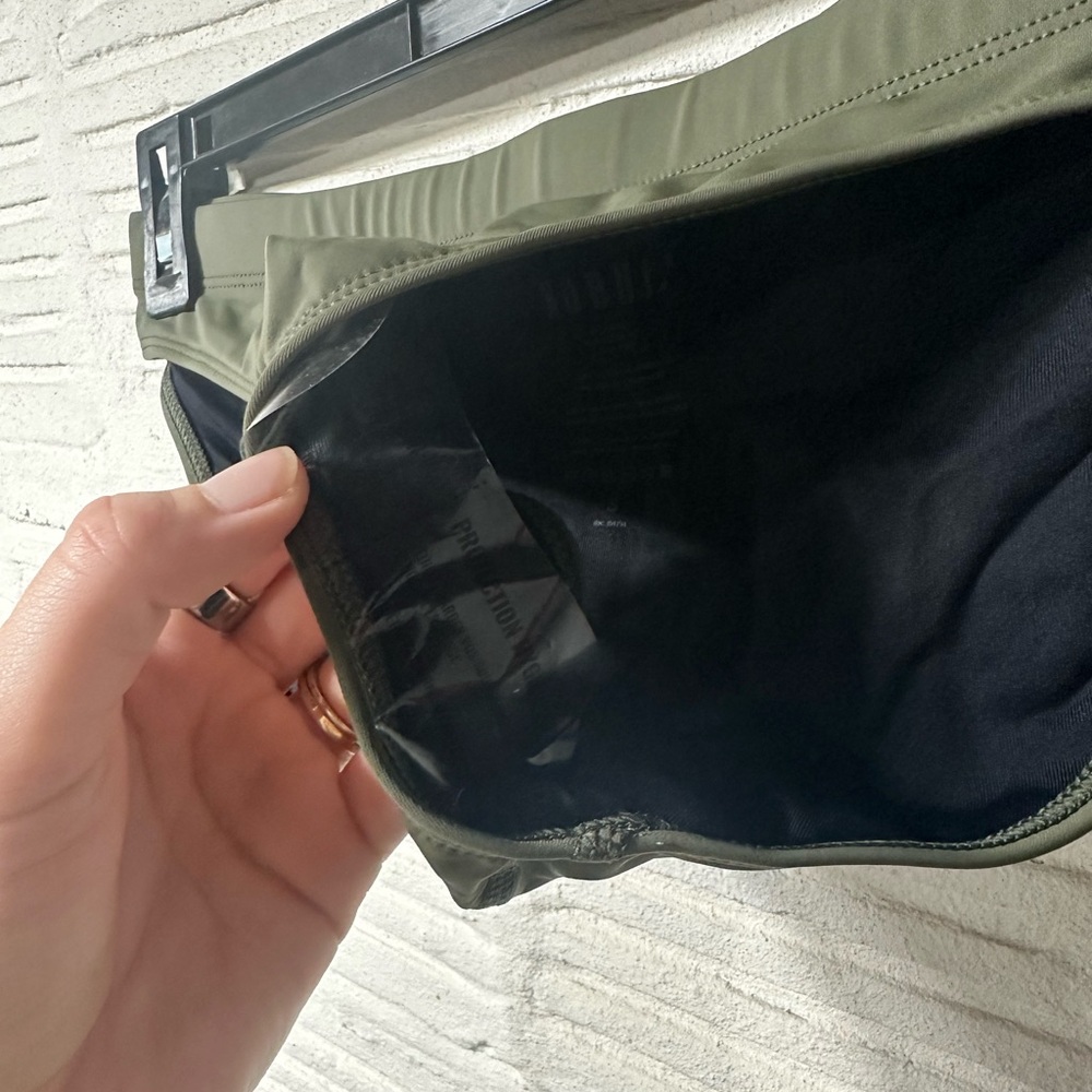 NWT NOBULL Army Green Swimsuit Bottoms For Women Size Small - Picture 4 of 5